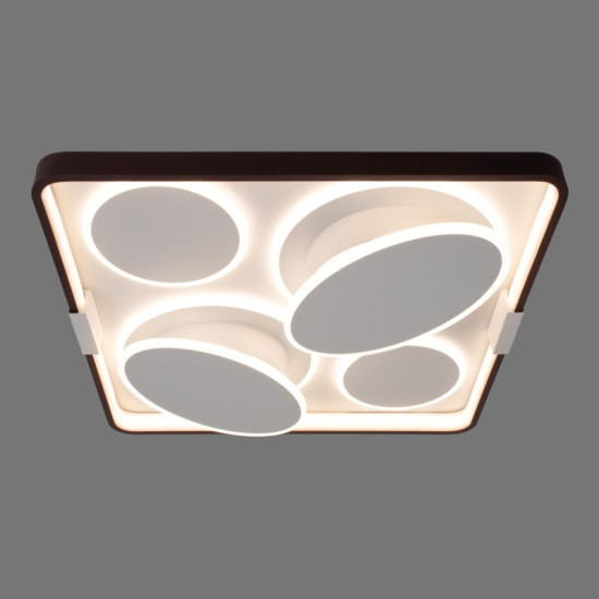 Люстра светодиодная для спальни 600*600*H76mm,211W Sirius 1967