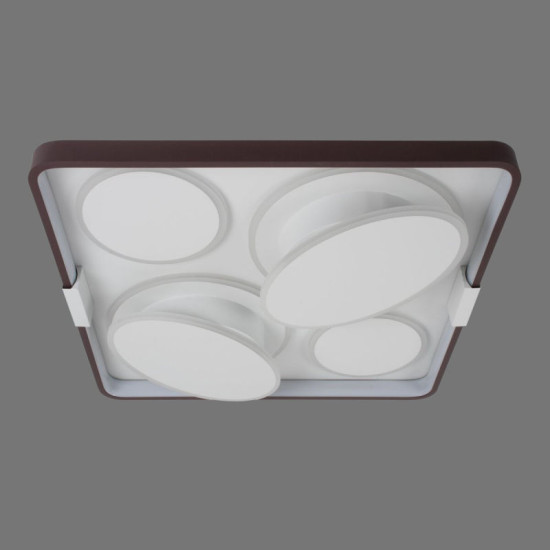 Люстра светодиодная для спальни 600*600*H76mm,211W Sirius 1967