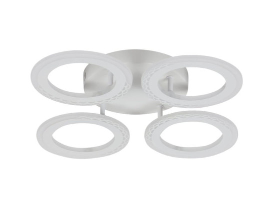 Светодиодная люстра Valeso G 2701/4 Белый 64W,3000-6500K, Пульт: IR с затемнением