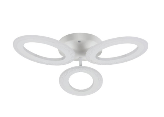 Світлодіодна люстра Valeso G 2702/3 Білий 48W,3000-6500K, Пульт: IR із затемненням