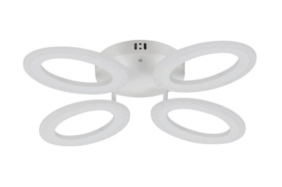 Світлодіодна люстра Valeso G 2702/4 Білий 64W,3000-6500K, Пульт: IR із затемненням