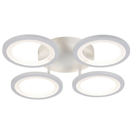 Светодиодная люстра Valeso G 2715/4 Белый 88W,3000-6500K,с пультом IR с затемнением