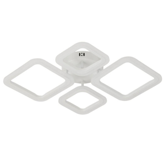 Светодиодная люстра Valeso G 2929/2+2 72W белая с пультом ДК