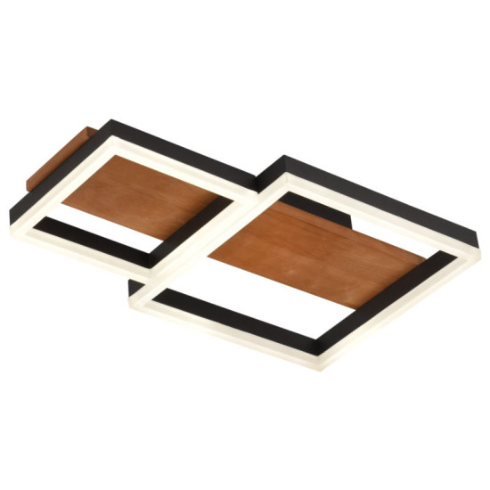 Світлодіодна люстра Valeso MTD136 Дерево