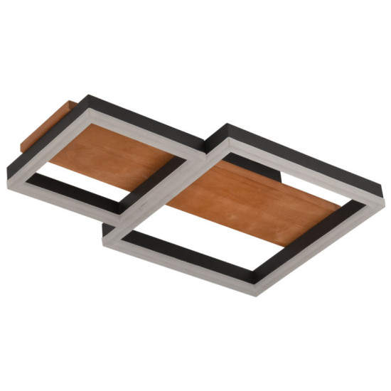 Світлодіодна люстра Valeso MTD136 Дерево