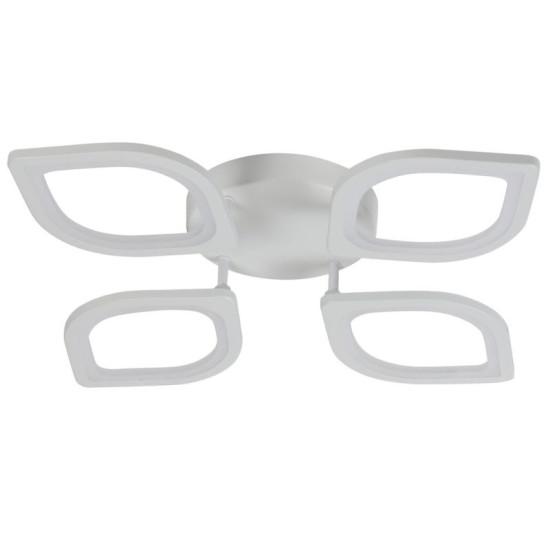 Світлодіодна люстра Valeso з пультом IR із затемненням, Білий ,80W,3000-6500K,G 2713/4