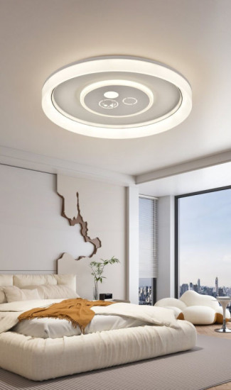 Світлодіодна люстра пристельова Valeso 2H-008, Білий