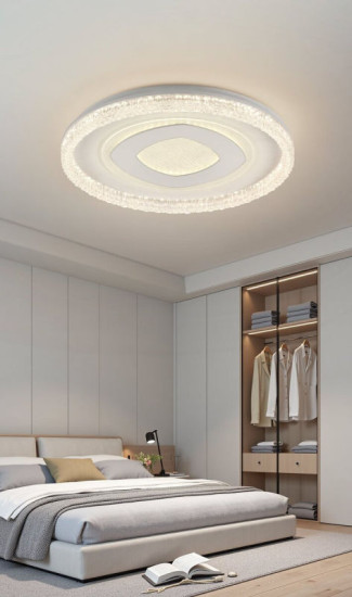 Светодиодная припотолочная люстра Valeso 2H-013, Белый