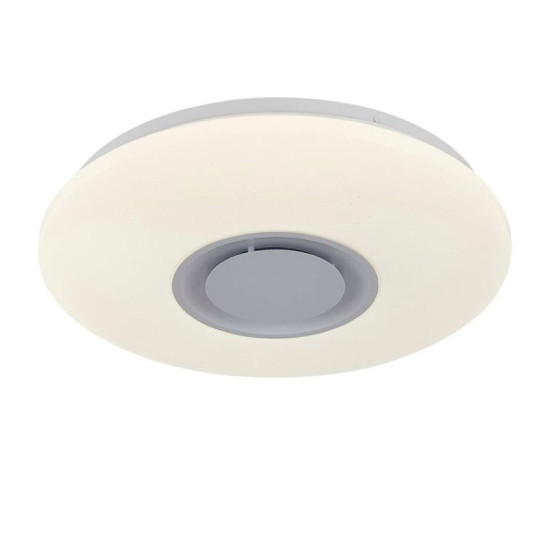 Світлодіодний музичний світильник смарт Valeso LY565-500 WH для вітальні та зали 60W+5W RGB Білий