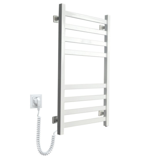 Полотенцесушитель Domingo Axis 480x800 левый белый