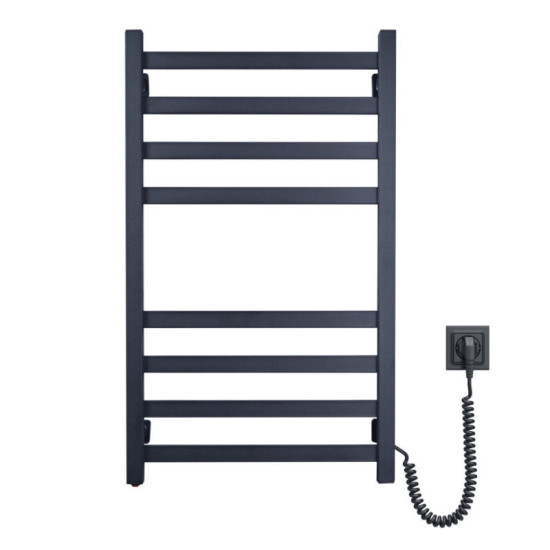 Рушникосушарка Domingo Axis 480x800 правий чорний муар