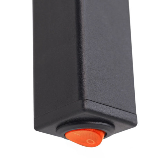 Рушникосушарка Domingo Axis 480x800 правий чорний муар