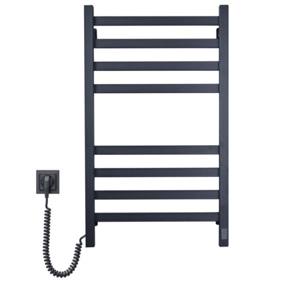 Рушникосушарка Domingo Axis 480x800 Sensor лівий чорний муар