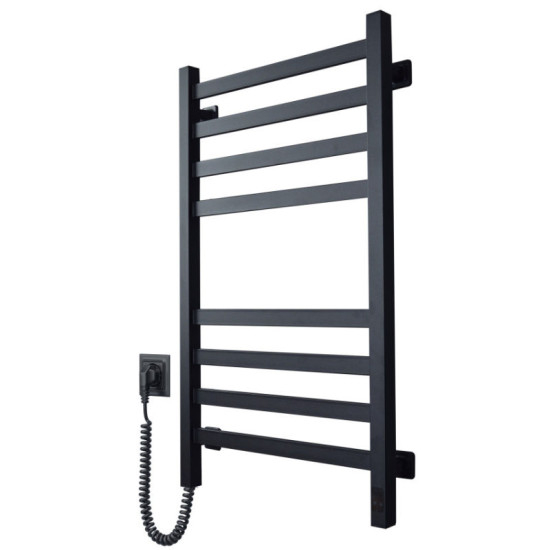 Рушникосушарка Domingo Axis 480x800 Sensor лівий чорний муар