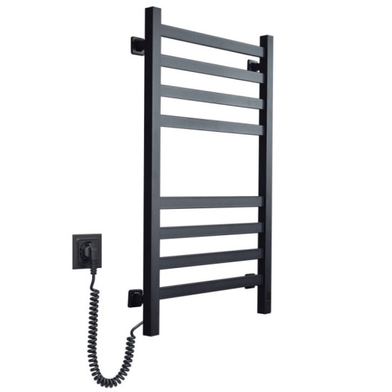 Рушникосушарка Domingo Axis 480x800 Sensor лівий чорний муар