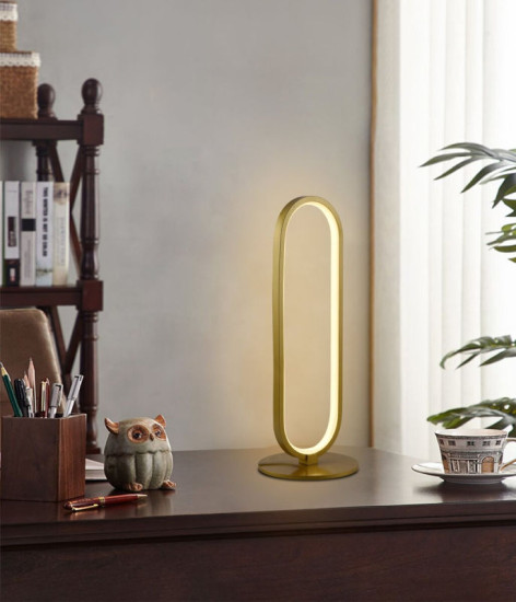 Лампа настольная Valeso TD2018, Золото