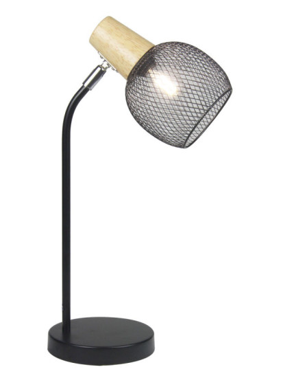 Лампа настільна в стилі лофт Valeso LT9000 BK з поворотним механізмом