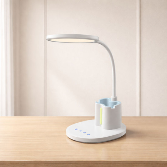 Лампа настольная гибкая светодиодная Sirius BL-1503 белый