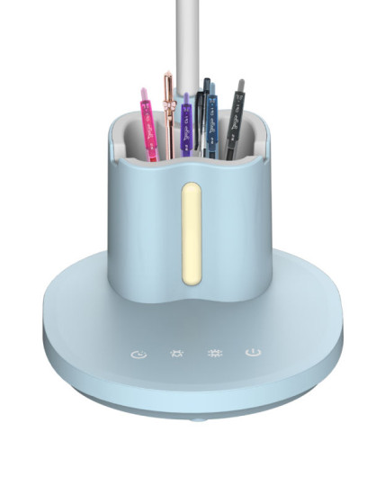 Лампа настольная гибкая светодиодная Sirius BL-1503 голубая