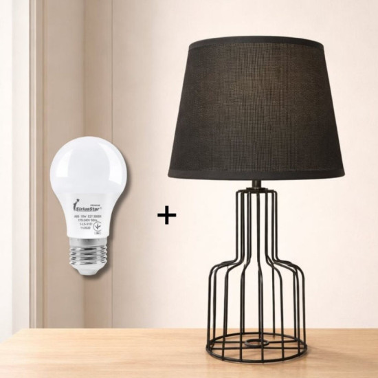Лампа настольная декоративная Valeso HS8896 BLACK