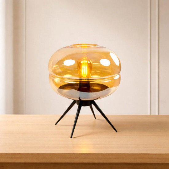 Лампа настольная декоративна Sirius WH-MBT-17 AMBER