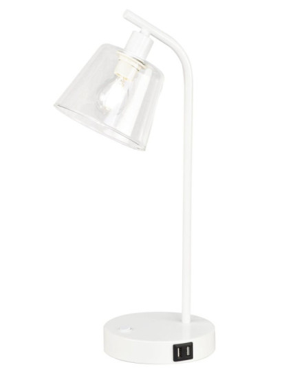 Лампа настольная декоративная Valeso LT91089E WT белый