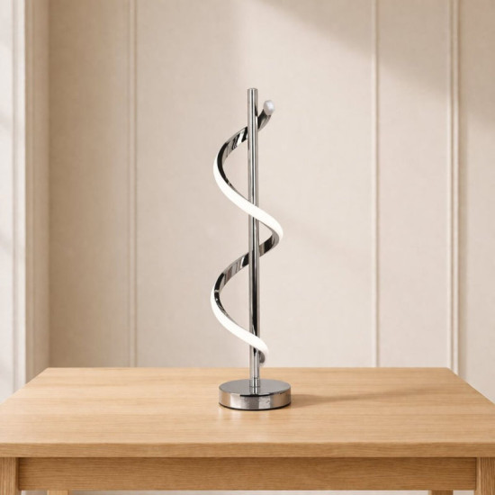 Лампа настільна світлодіодна Valeso TD2014, Хром