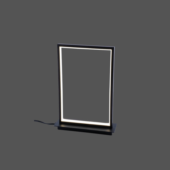 Лампа настольная светодиодная акрилова Valeso 22801TL BK черный