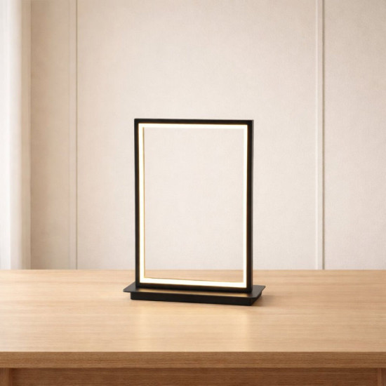 Лампа настольная светодиодная акрилова Valeso 22801TL BK черный