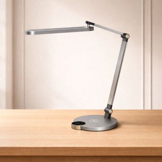 Лампа настольная светодиодная гибкая Sirius BL-1131-C матовий серый