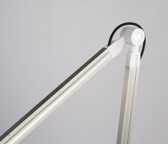 Лампа настольная светодиодная гибкая Sirius BL-1221 серебристая