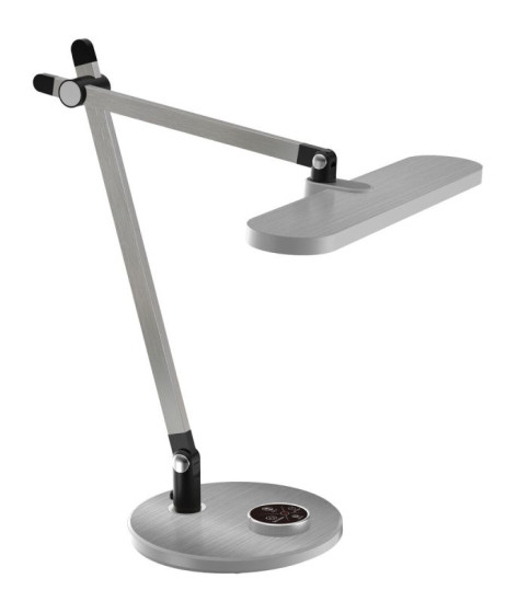 Лампа настольная светодиодная гибкая Sirius BL-1892 серебристая