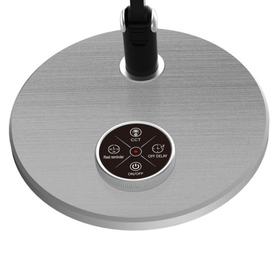 Лампа настольная светодиодная гибкая Sirius BL-1892 серебристая