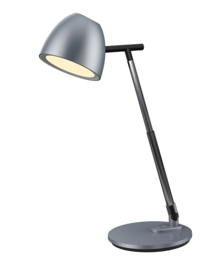 Лампа настольная светодиодная для школяра Sirius BL-1528 металический серый