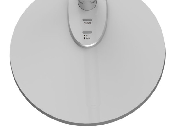 Лампа настольная светодиодная для школяра Sirius BL-1528 металический серый