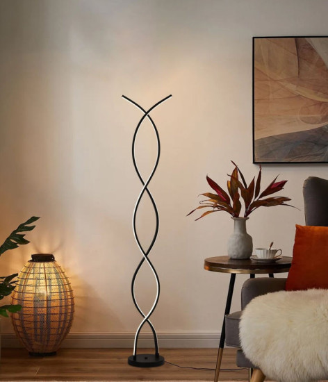 Торшер світлодіодний Valeso LDD1010, чорний