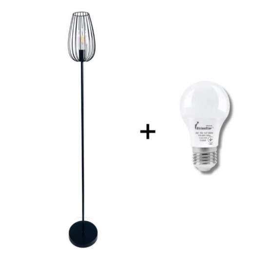 Торшер современный в стиле лофт Sirius TY-3089 BK черный