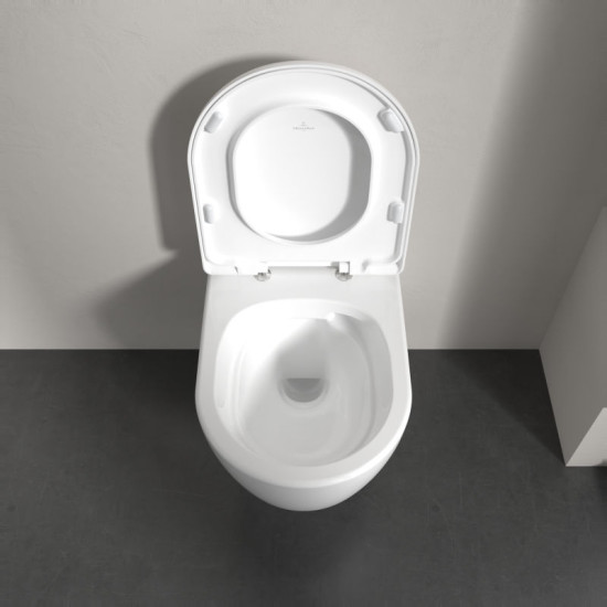 Унитаз подвесной с крышкой Villeroy&Boch Skyla 5656CL01