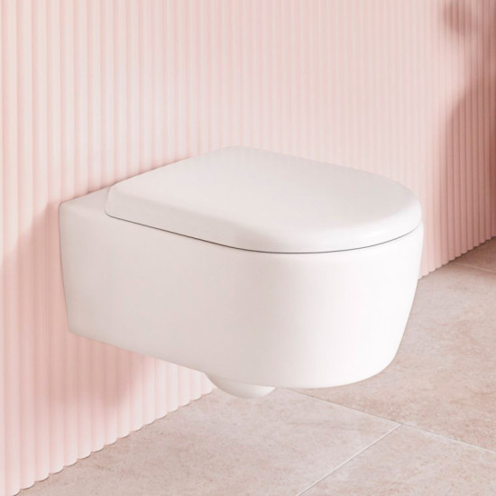 Унитаз подвесной с крышкой Villeroy&Boch Skyla 5656CL01