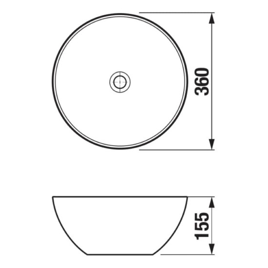 Раковина Jika Astra H8183650001121
