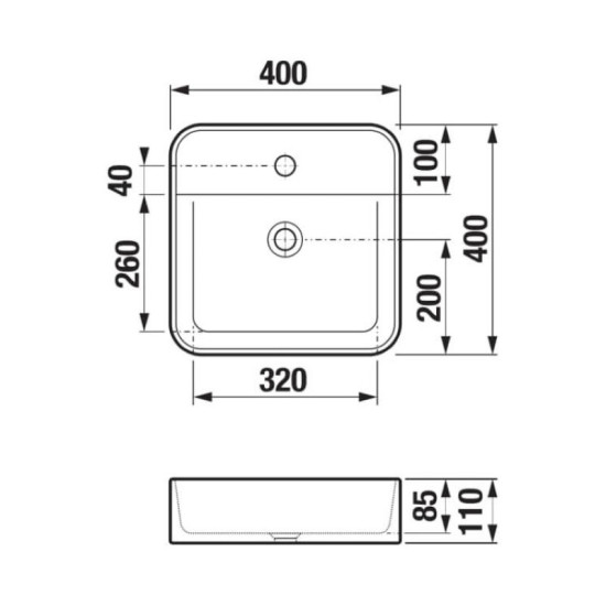 Раковина Jika Astra H8183610001111