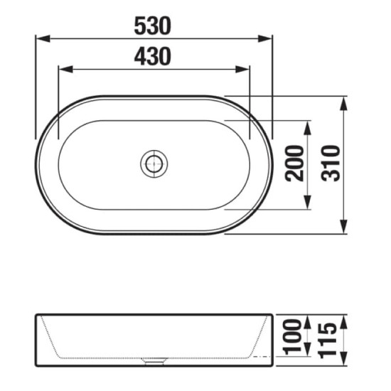 Раковина Jika Astra H8183660001121