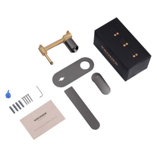 Змішувач для раковини прихованого монтажу Kroner Element 211133B-5301