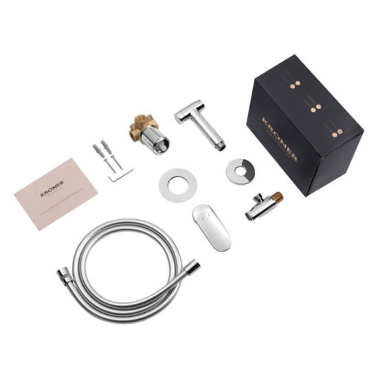 Гигиенический душ со смесителем Kroner Element 211234-0101