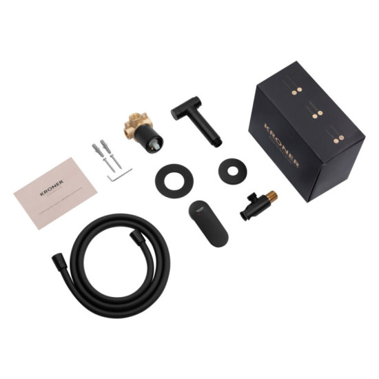 Гигиенический душ со смесителем Kroner Element 211234-3801