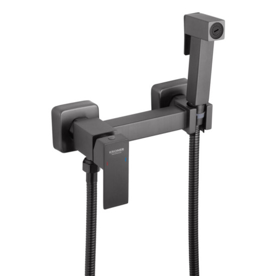 Гігієнічний душ із змішувачем Kroner KRP Edelstahl Kubus - PVD052