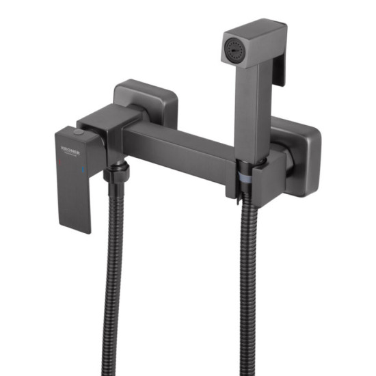 Гігієнічний душ із змішувачем Kroner KRP Edelstahl Kubus - PVD052