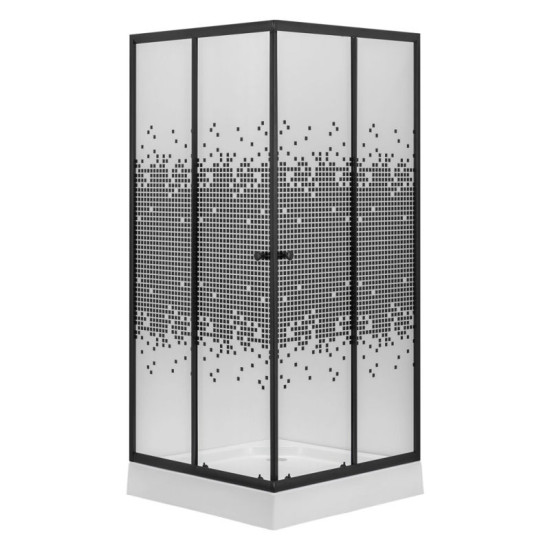 Душевая кабина Kroner KRP Eifel - Q.B.F.M.90x90 см