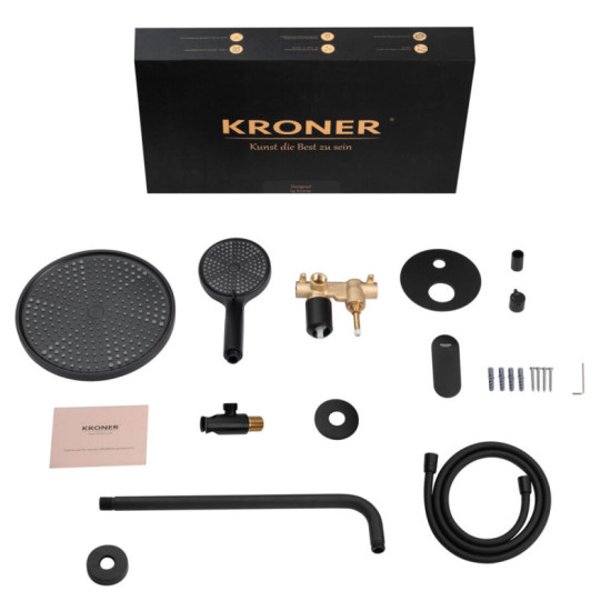 Душевая система Kroner Element 211335B-3801