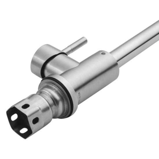 Кухонна мийка Kroner Geburstet-7848RHM + Edelstahl Klassisch-ESG035 + Spender-016